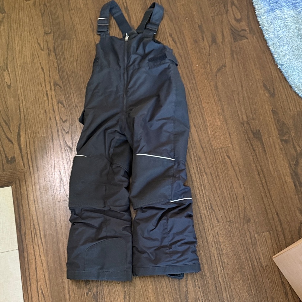 Columbia Kids Adventure Ride Snow Bibs - black size small - Picture 5 of 9